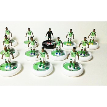 Subbuteo Andrew Table soccer Nigeria National Team World Cup 2018 on WSB Professional bases
